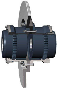 WGP型帶制動(dòng)盤鼓形齒式聯(lián)軸器